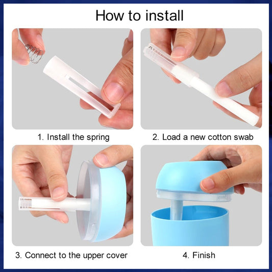 Portable Lighting Mini Humidifier, Cool Mist Humidifiers (250 ML)