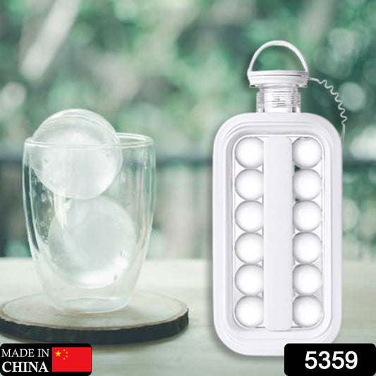 2-in-1 Foldable Ice Tray & Cube Maker Bottle (5359)