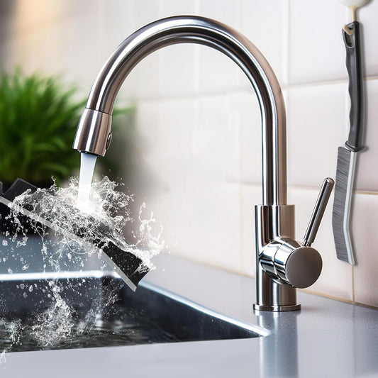 Multifunctional Crevice Cleaning Brush Gap Cleaning Brush (3 Pc 23 Cm)