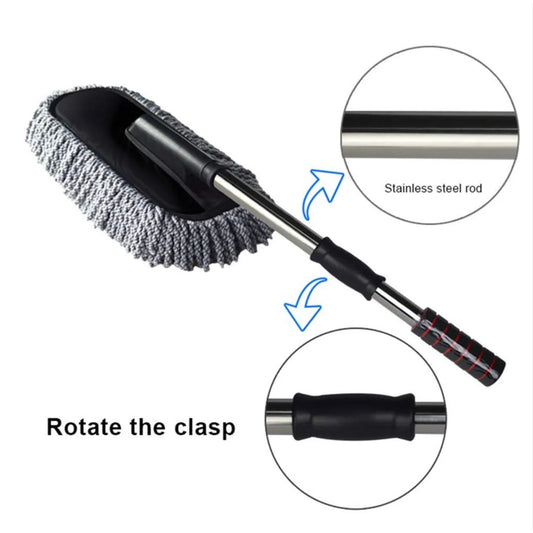 Car Dust Brush Gentle And Efficient Cleaning Tool For Interior And Exterior (1 Pc)