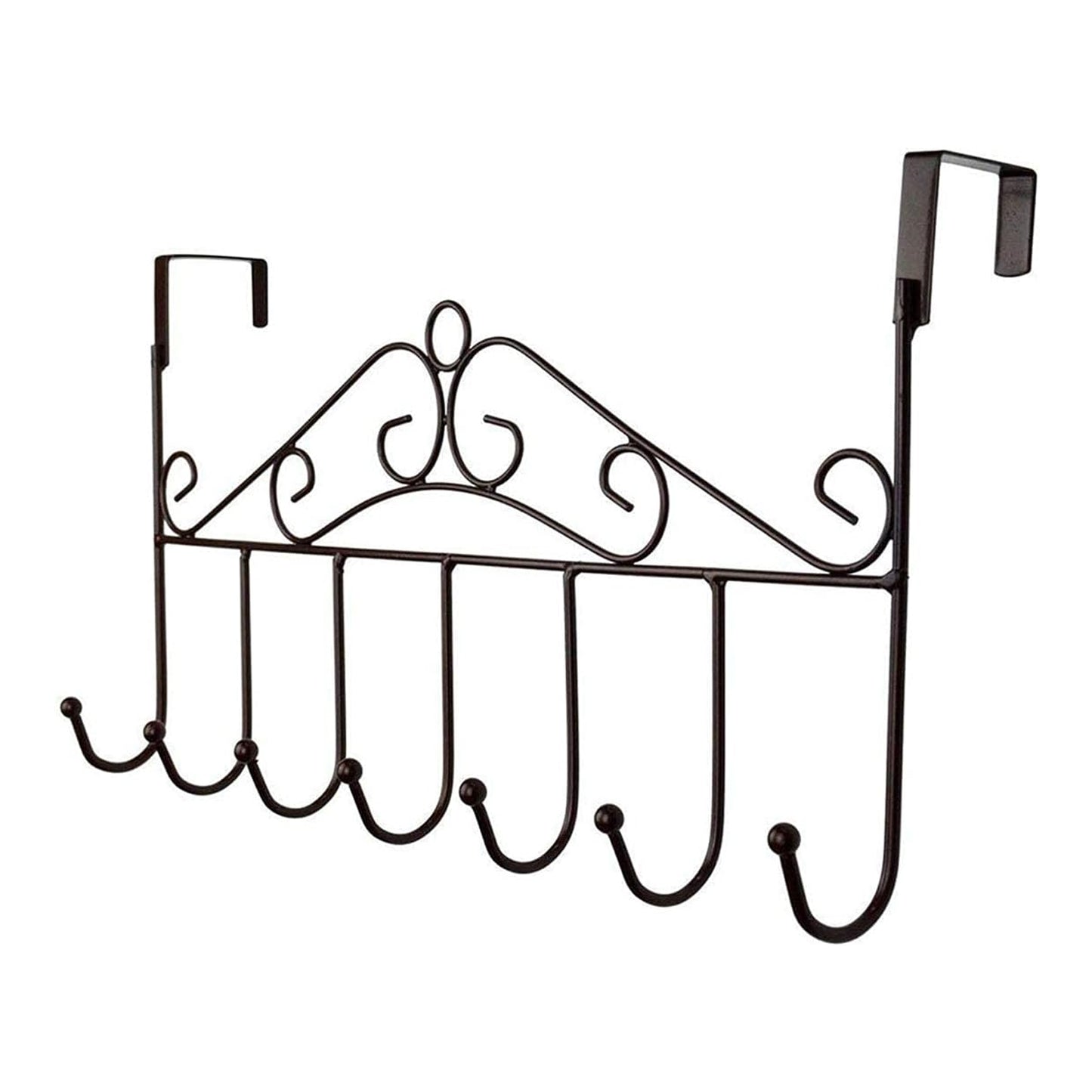 Door Hanger Rack 7 Hooks Decorative Orgnazier