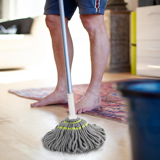 Squeeze Twist Self Wringing Mop Stainless Steel Handle (1 Pc)
