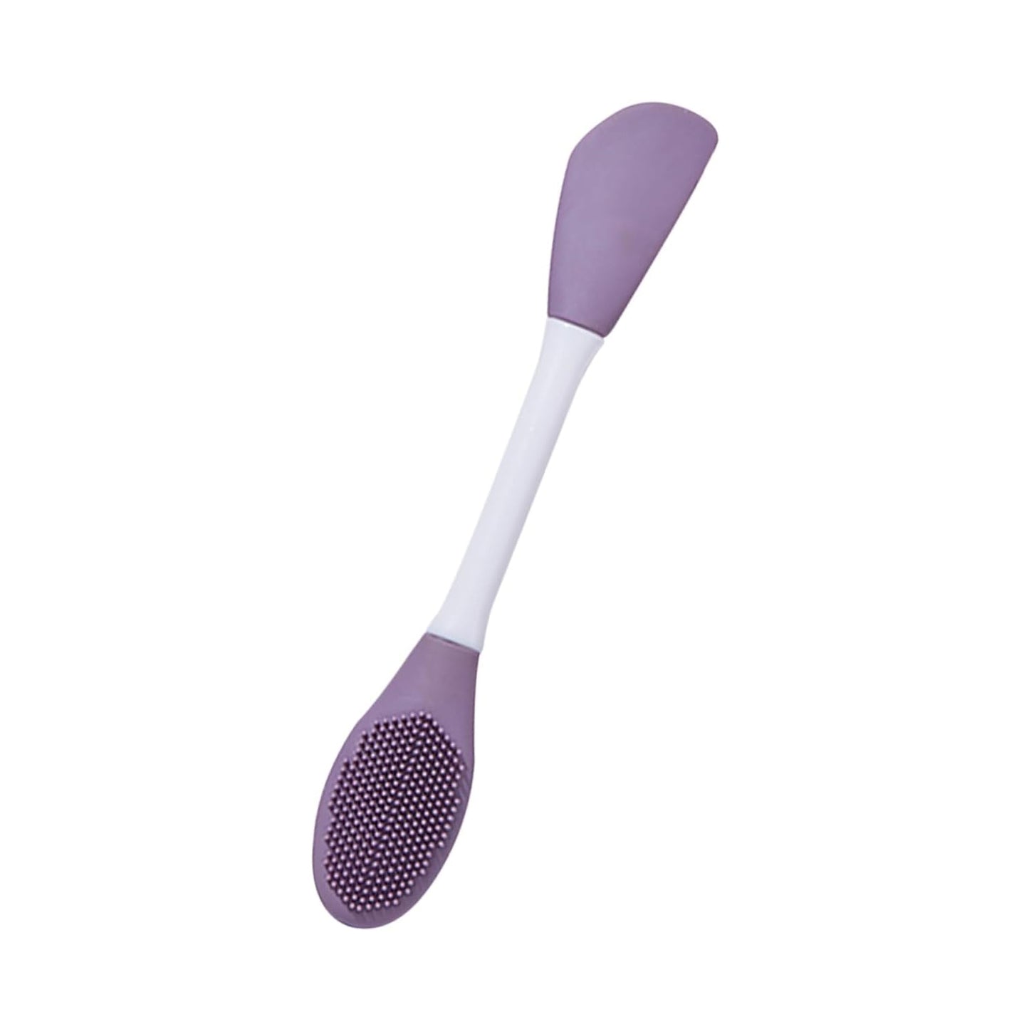 Double-headed Silicone Mask Brush For Face Cleansing and Applying Mud Mask