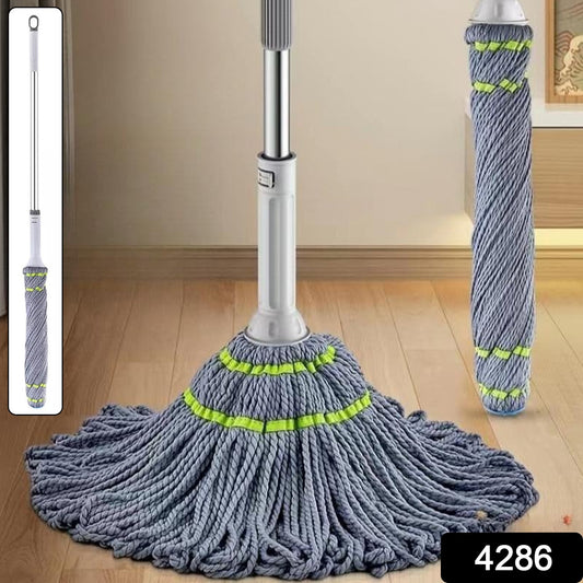 Squeeze Twist Self Wringing Mop Stainless Steel Handle (1 Pc)
