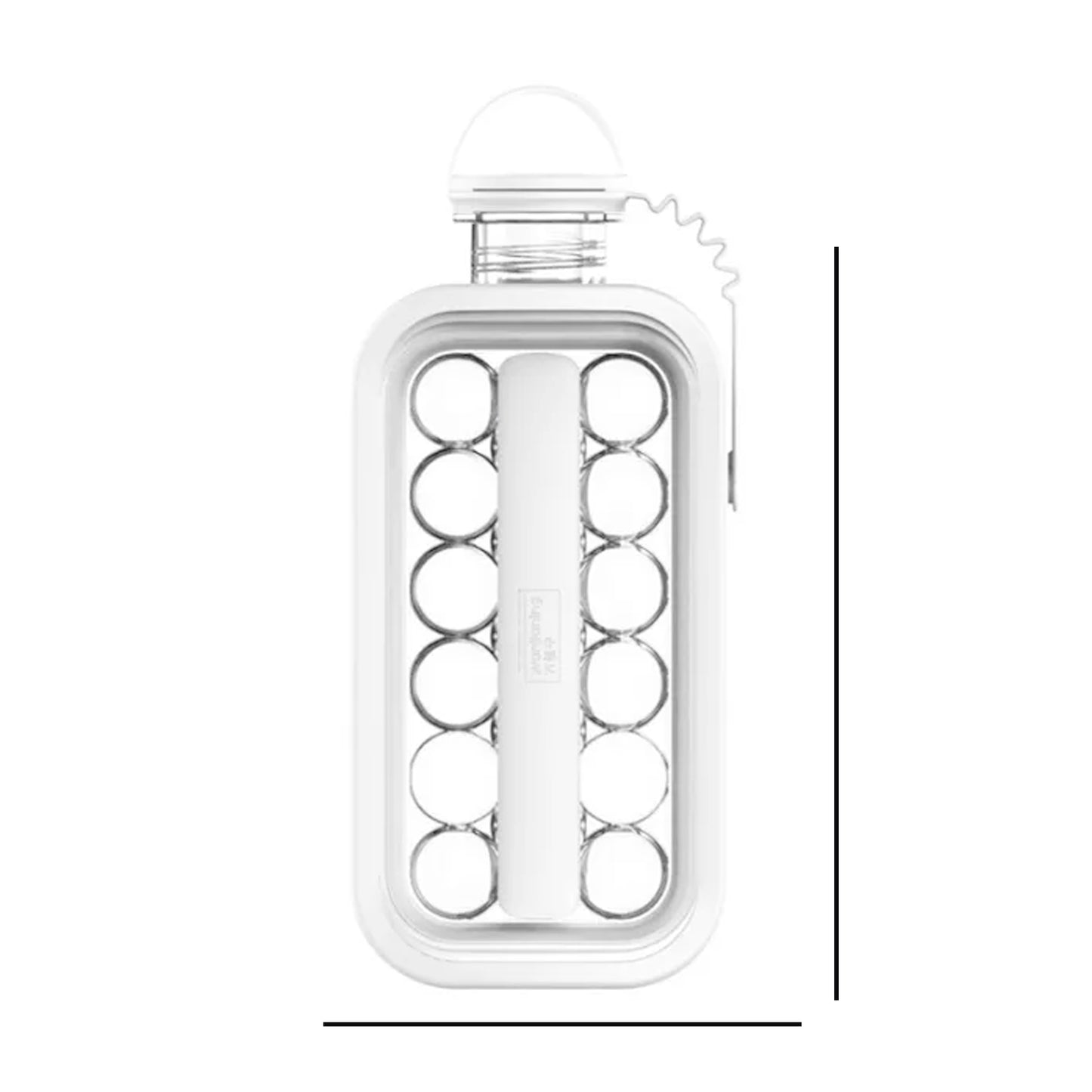 2-in-1 Foldable Ice Tray & Cube Maker Bottle (5359)