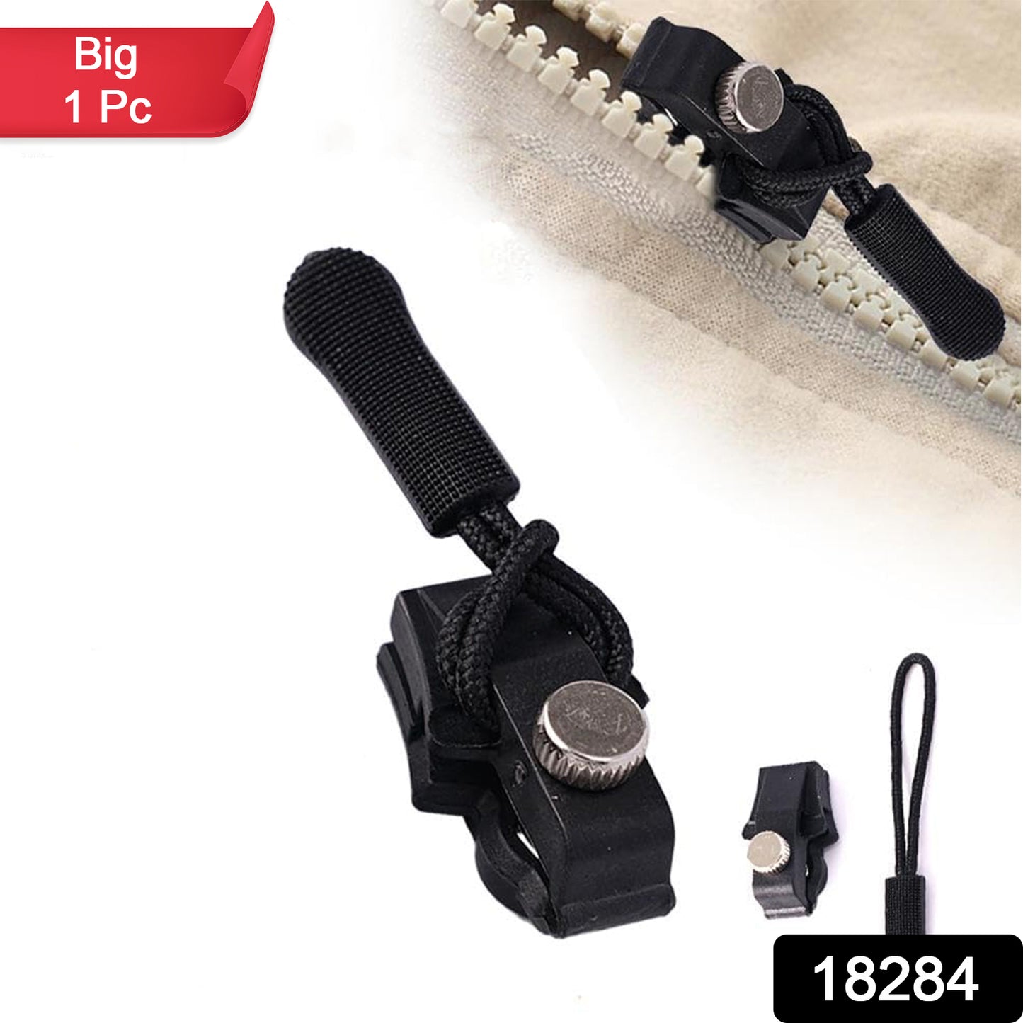 Portable Universal Detachable Zipper Slider (3 Pc Set)
