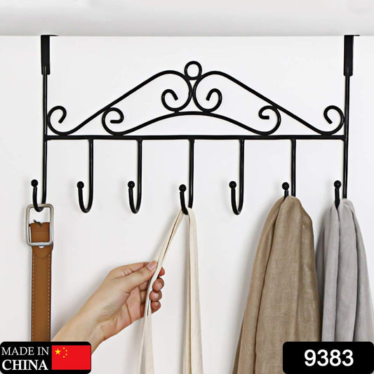 Door Hanger Rack 7 Hooks Decorative Orgnazier