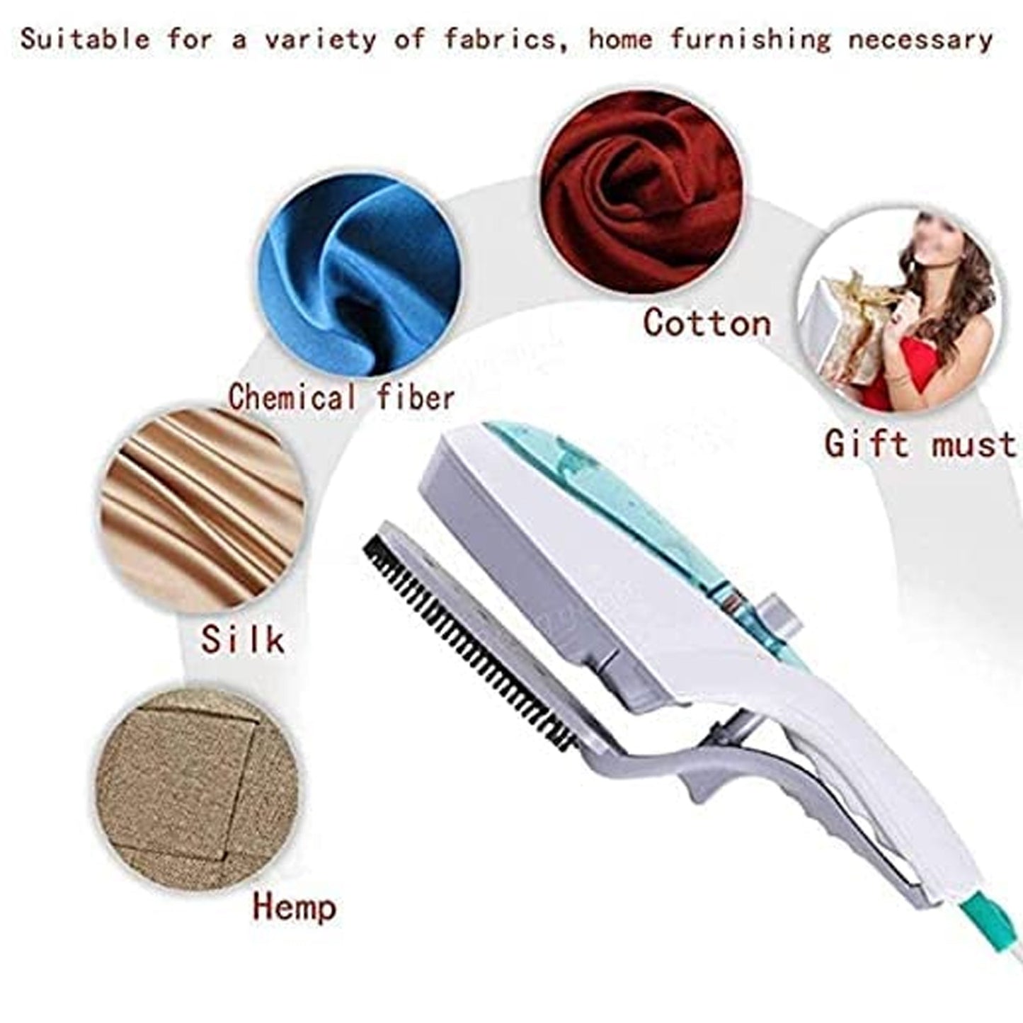 Portable Garment Steamer For Home, Steam Iron For Clothes, Travel Steamer
