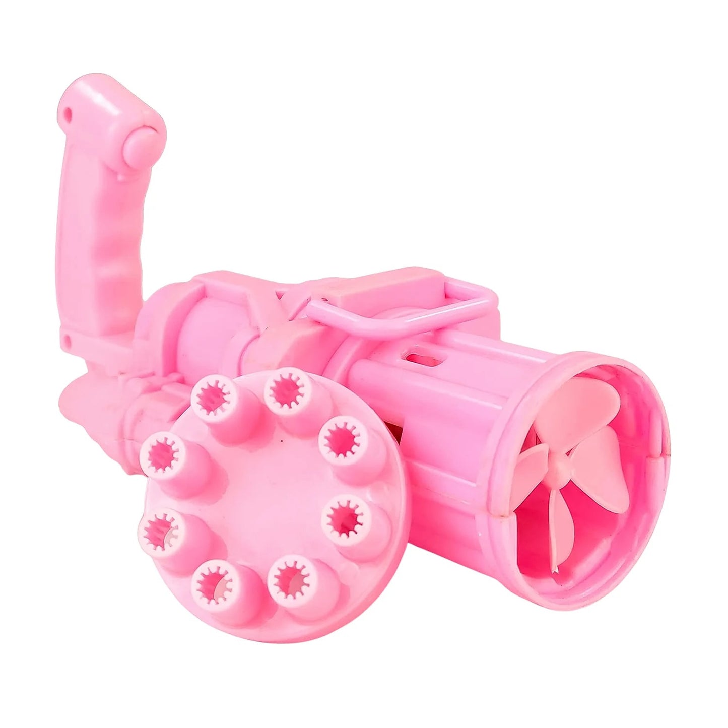 8028  8-hole Battery Operated Bubbles Gun Toys For Boys And Girls