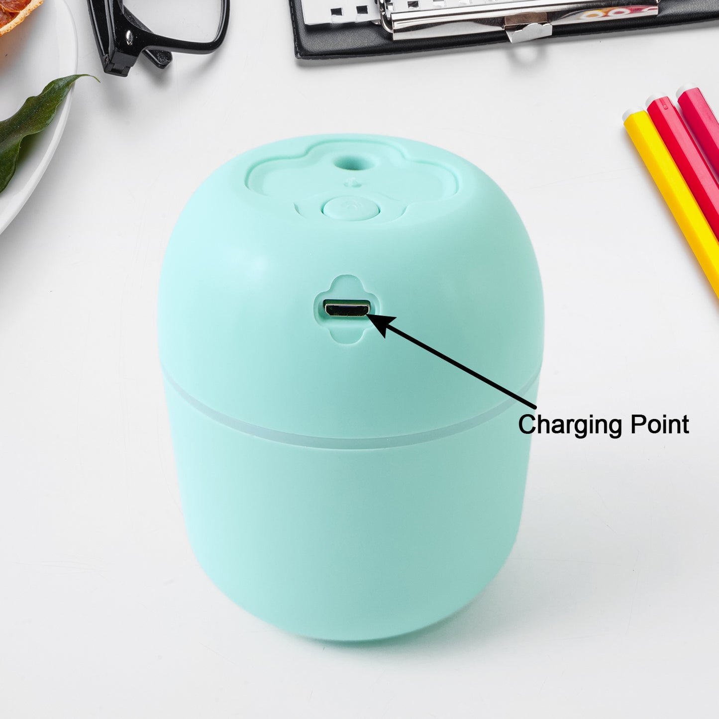 Portable Lighting Mini Humidifier, Cool Mist Humidifiers (250 ML)