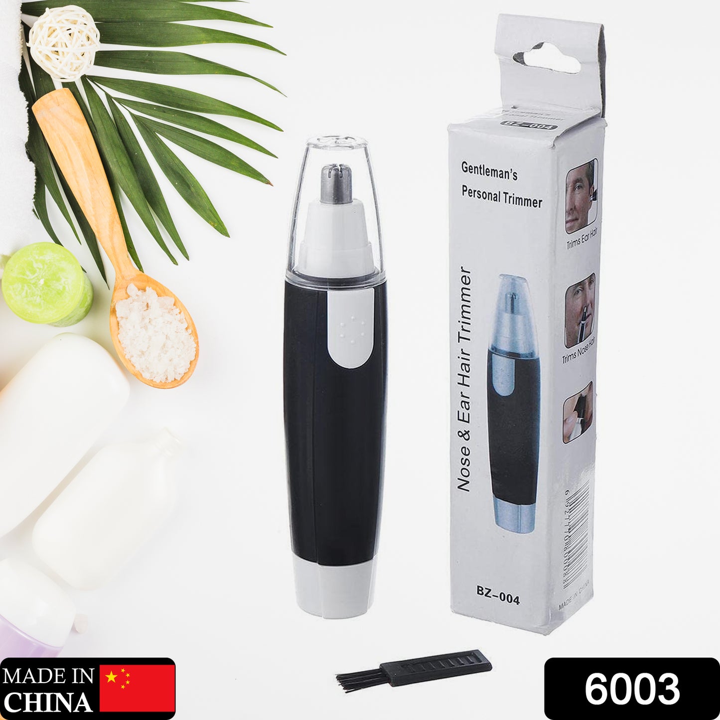 Sharp New Ear And Nose Hair Trimmer Professional Heavy Duty Steel Nose Clipper Battery-operated.
