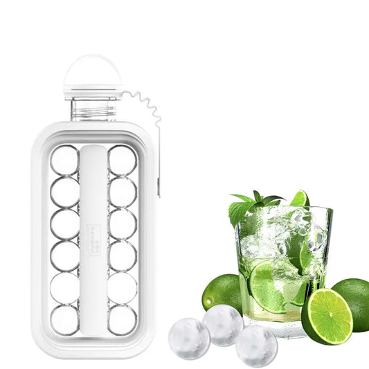 2-in-1 Foldable Ice Tray & Cube Maker Bottle (5359)