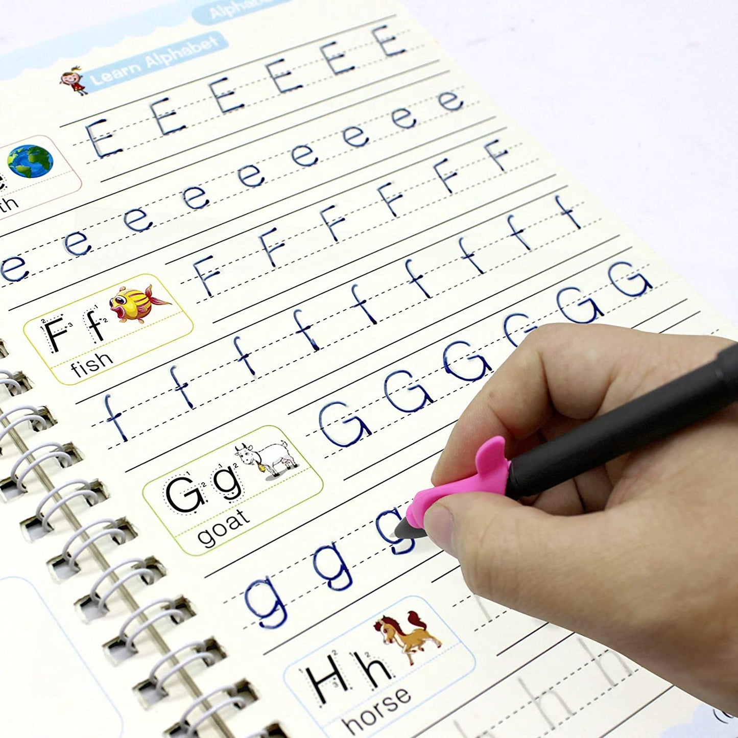 4 Pc Magic Copybook Widely Used By Kids Childrens