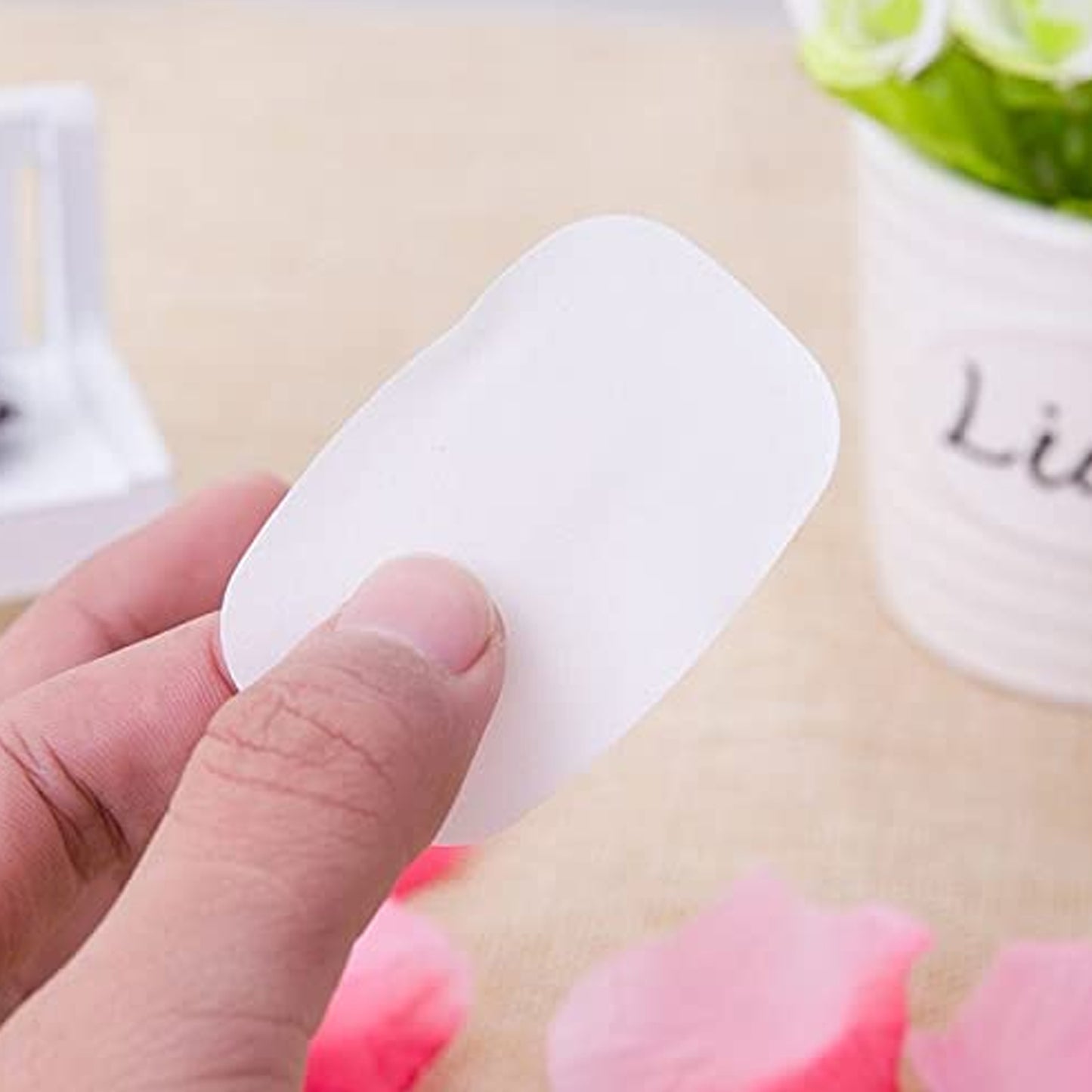Portable Easy Carry Travel Paper Soap Sheet With Mini Box (3Pc Set)