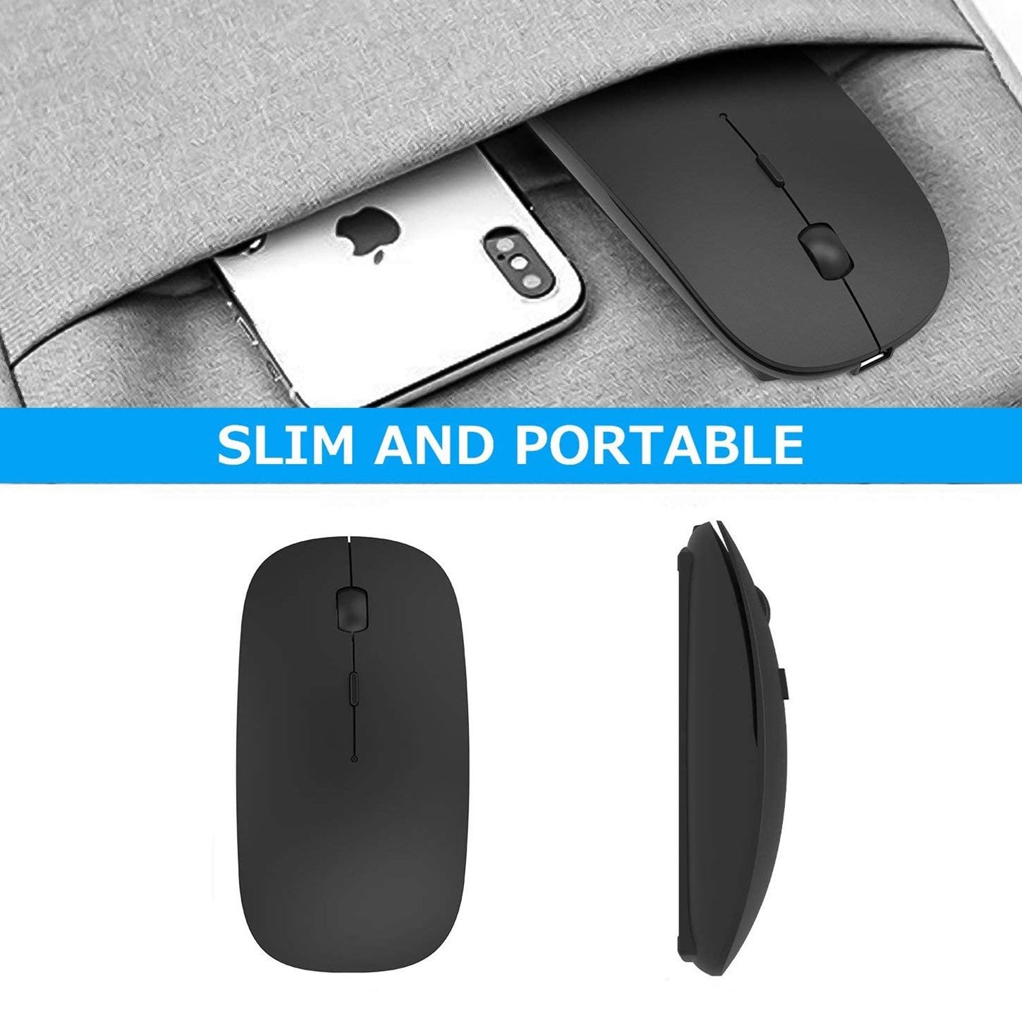 Wireless Mouse For Laptop, pc, mac, ipad, Computer